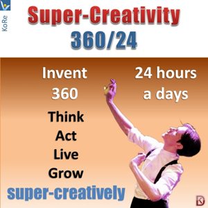 SuperCreativity passion life-business synergy