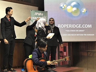 National University Innompic Games IMPA 2018 Malaysia venture presentation Roperidge