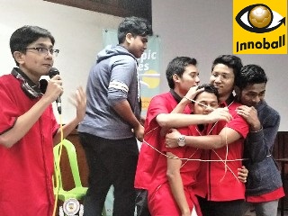 Innoball Innovation Football simulation game Innompic Games IPMA 2018 Malaysia rope