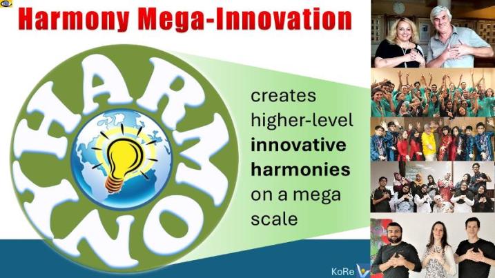 Harmonious Economy and  KoRe harmony megainnovation