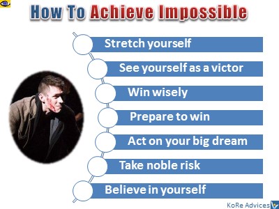 How To Achieve Impossible KoRe 7 tips, emfographics VadiK Dennis
