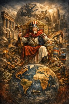 AImage new disruptive world order, US empire
