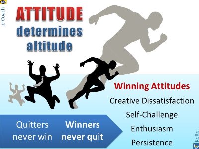 Attitude determines Altitide, sportsman, funny image