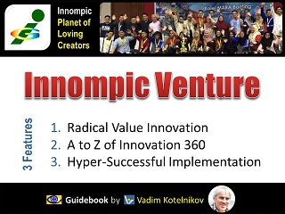 INNOMPIC VENTURE by Vadim Kotelnikov download how to build innovative high-growth startup