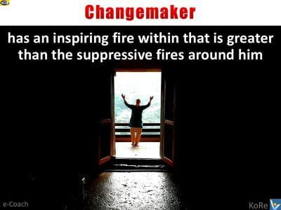 Changemaker - wise and victorious leader. Vadim Kotelnikov