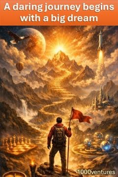 Entrepreneurial Vision - a daring journey begins with a big dream | KoRe Way, 1000ventures