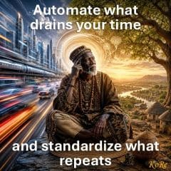 How To Earn Much More: Automate and Standardize