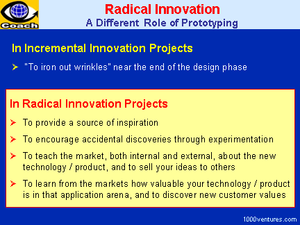 Radical Innovation: Prototyping