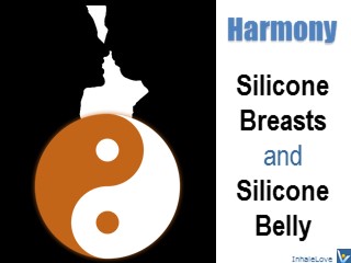 Yin-Yang jokes silicone belly silicone breasts harnony Vadim Kotelnikov humorous advice