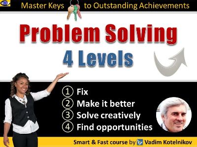 Work Smarter how to solve problems better