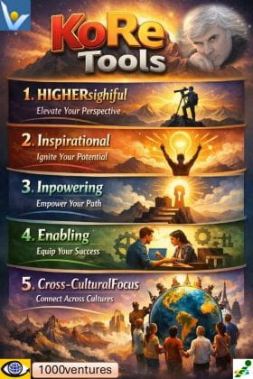 KoRe Way & KoRe Tools - highersightful, inspirational, inpowering