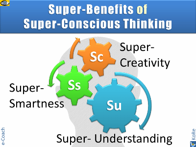 SuperConscious Thinking 3 SuperBenefits: SuperSmart SuperCreative