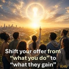 How To Earn Much More: Sell value and outcomes