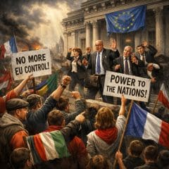 A prediction by AI: the Suicide of the European Union