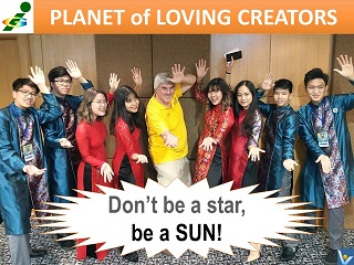Harnesing Cultural Diversity quotes Be a Sun Vadim Kotelnikov Innompic Planet of Loving Creators