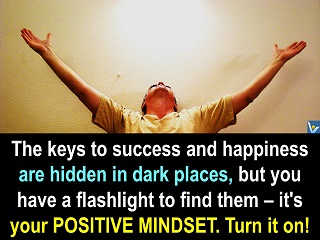 Positive Mindset quotes Vadim Kotelnikov keys to success are hidden in dark places