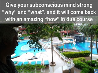 Subconscious Ideation quote VadiK why what how