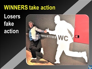 Winners vs Losers funny image take fake action VadiK joke humor