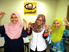 Innoball Training, Malaysia, 3 girls, funny ad, Innompic Training, Vadim Kotelnikov
