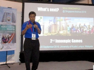 Othman Ismail, Chiarman, 2nd Innompic Games 2018, Malaysia, WNSA, Singapore Airshow, What;s Next?