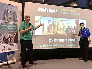 2nd Innompic Games 2018 presentation at WNSA Singapore Airshow What's Next startup program
