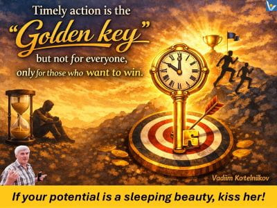 Timely action is the �golden key