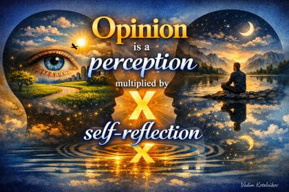 Opinion is a Perception Multiplied by Self‑Reflection | KoRe