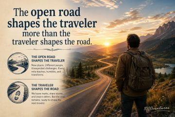Live outside the box - travel an open road. KoRe proverb