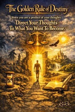 Visual Metaphor: The Golden Rule of Your Destiny