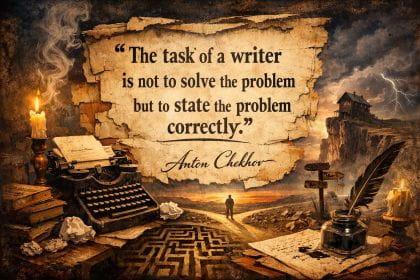 How to write great stories: state the problem correctly. Chekhov