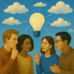 Brainstorming: Blue Sky Thinking, Creative Intellectual Teamwork