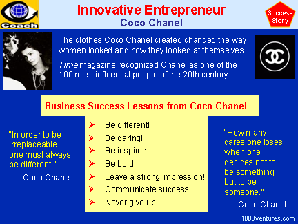 Coco Chanel (case study and lessons)