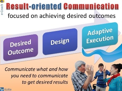 Result-oriented communication stories story telling