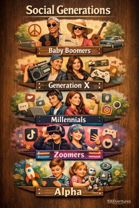 Social-Generation-specific Emotional Value Propositions (EVP)