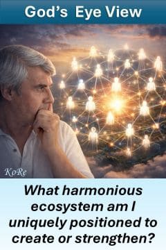 God's Eye View (GEV) - KoRe harmonious ecosystem question