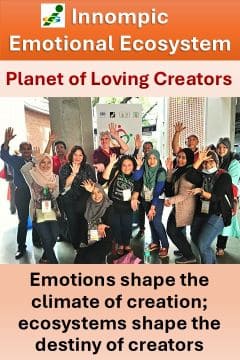 Emotional Ecosystem of the Innompic Planet of Loving Creators