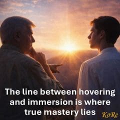 KoRe hack - True mastery lies between hovering and immersion
