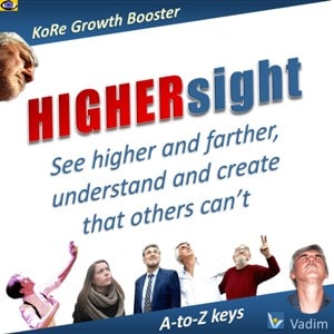 HigherSight KoRe mini-course by VadiK cherish your visions