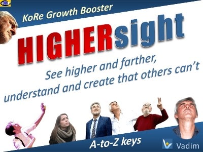 HIGHERsight course by VadiK wisdom foresight enlightenment