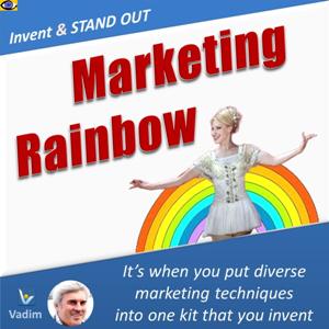 Marketing Rainbow inspirational rapid-learning course knowledge hacking VadiK