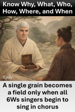 KoRe parable "The Six Doors" about 6Ws of Success