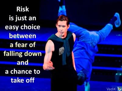 KoRe Definition of Risk - an easy choice between fear and chance