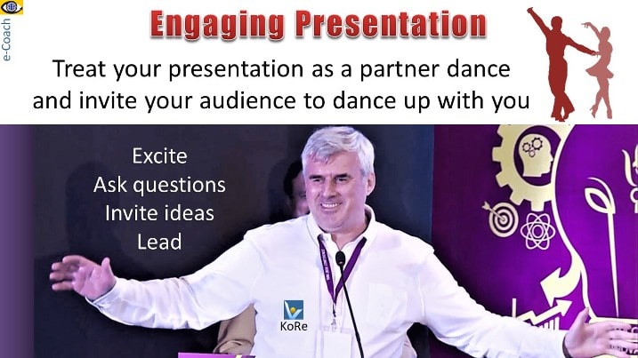 Engaging Presentation as a Partner Dance