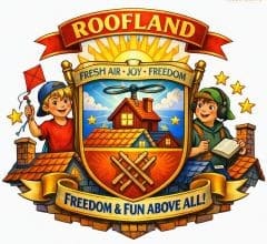 Coat of Arms of Roofland - value mantra and slogan