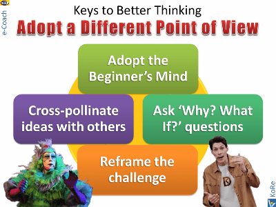 Keys to Better Thinking how to adiopt a different point of view