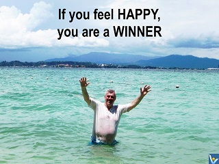 Happy Winner Vadim Kotelnikob happiness quotes