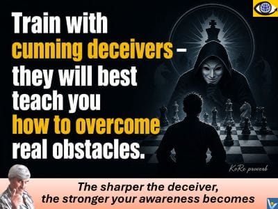 Train with Cunning Deceivers - play war games to prepare to win
