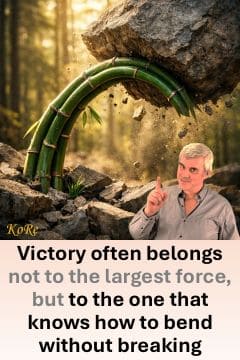 Strategic Flexibility as a Victorious Advantage: bamboo example